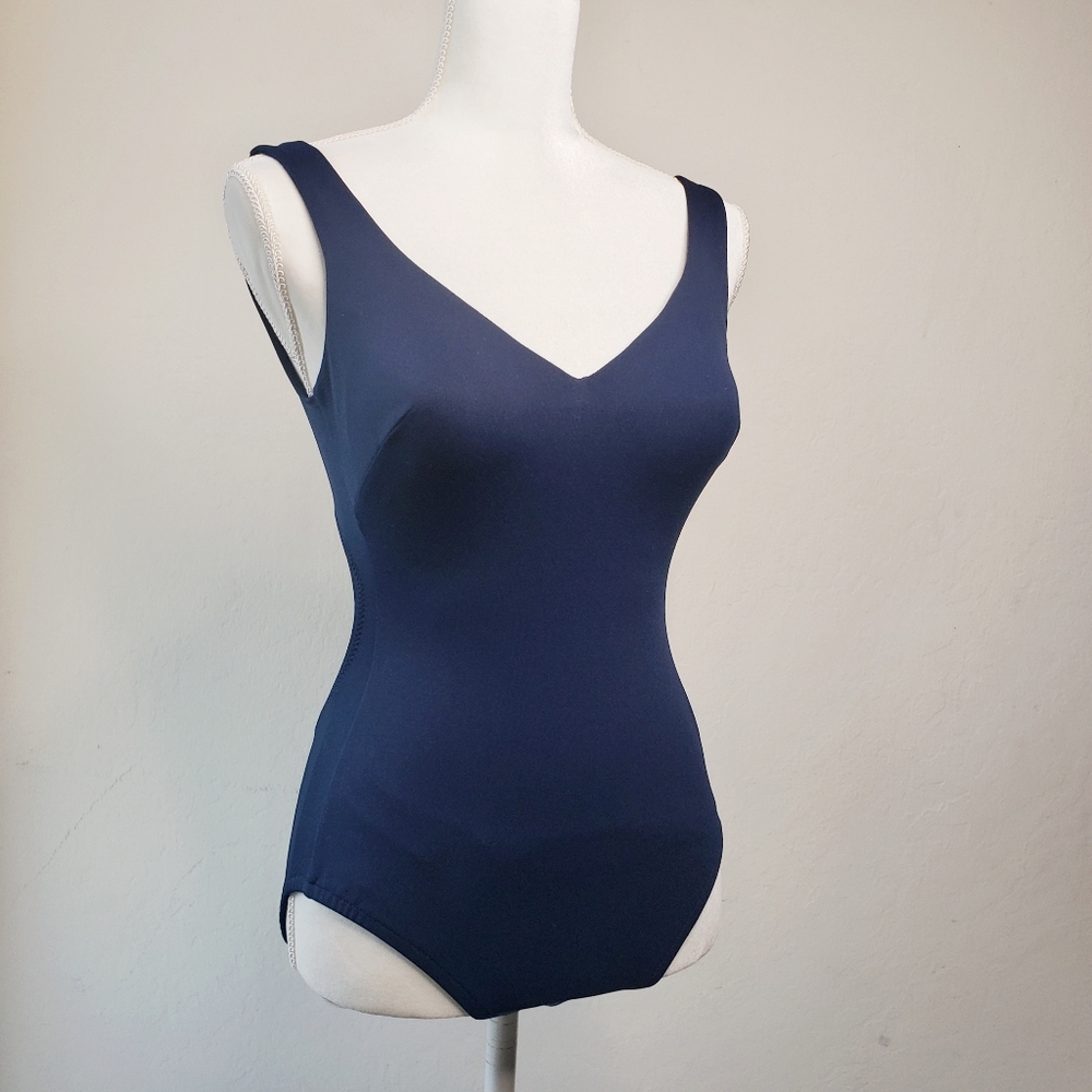 Vintage 60's Serena Bathing Suit Sz 12 One Piece